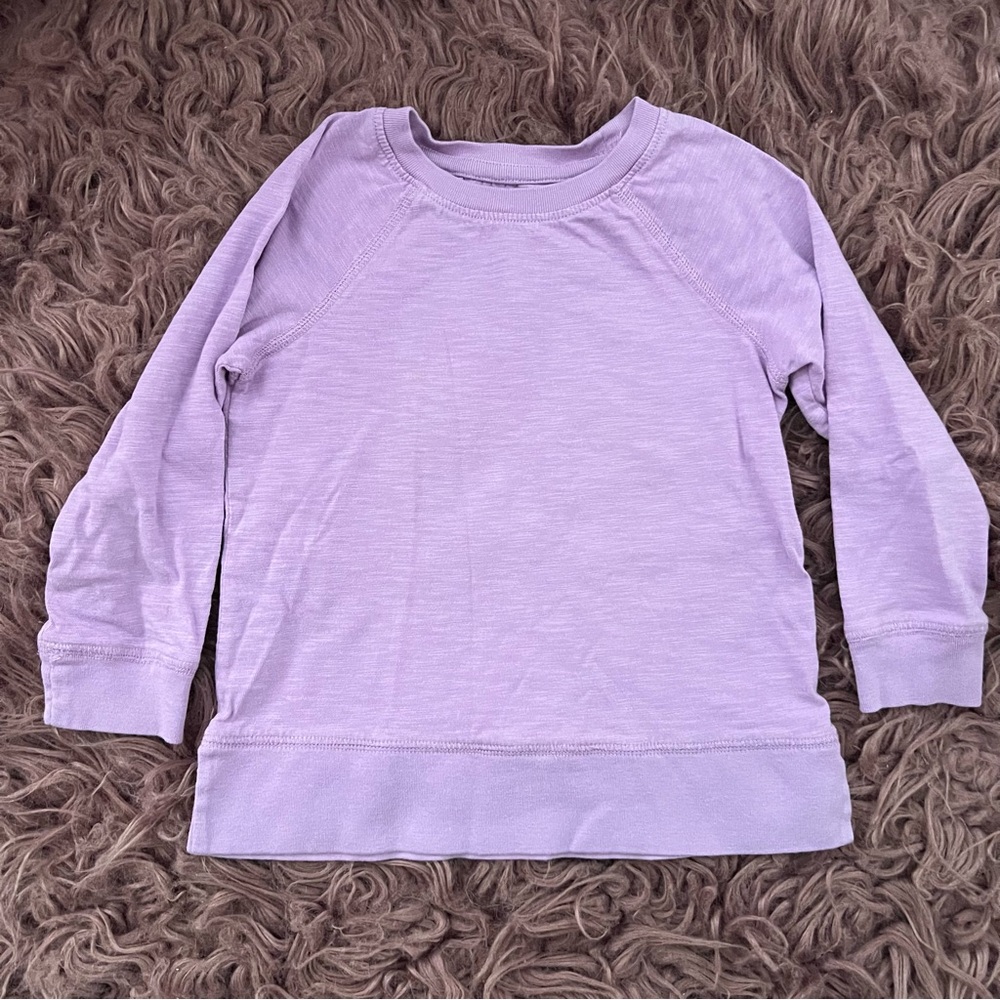 Primary long sleeve tunic tee shirt